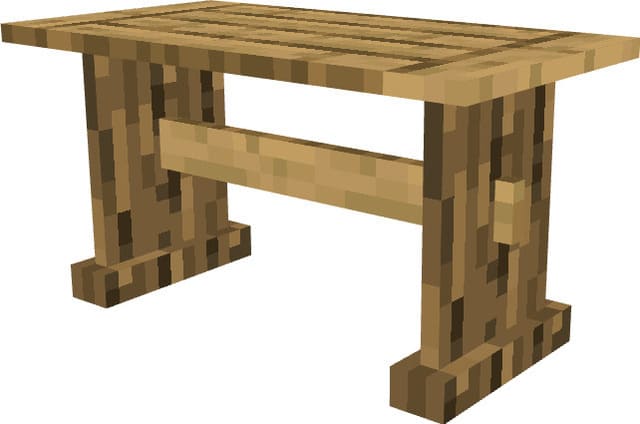 Внешний вид деревянного стола