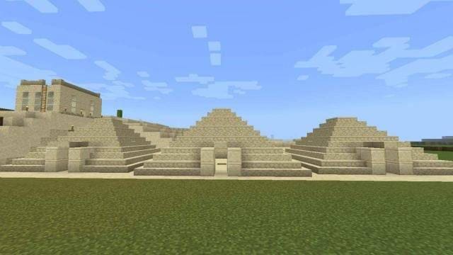 Пирамиды из песчаника в игре