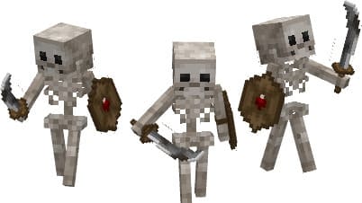 Три Скелета-воина