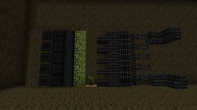 Деревянные блоки из черного дерева