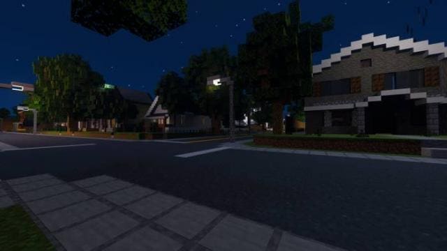 Ночное освещение на улицах