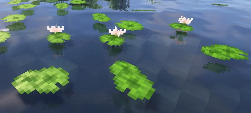Улучшенное озеро в игре