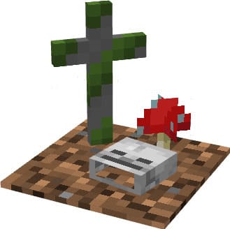 Могила с крестом