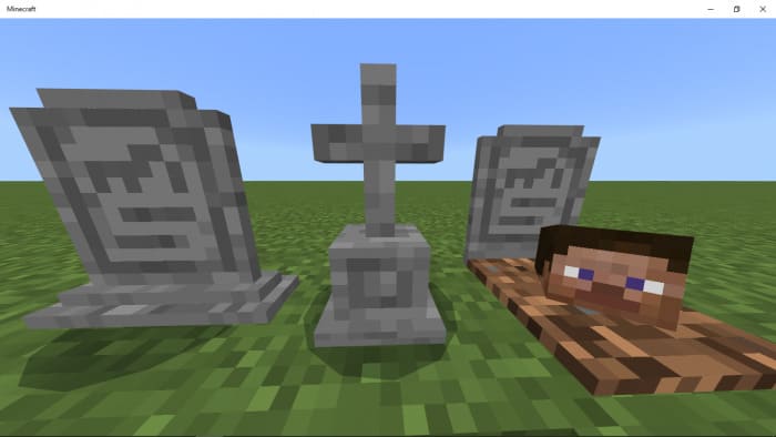 3 могилы и голова Стива