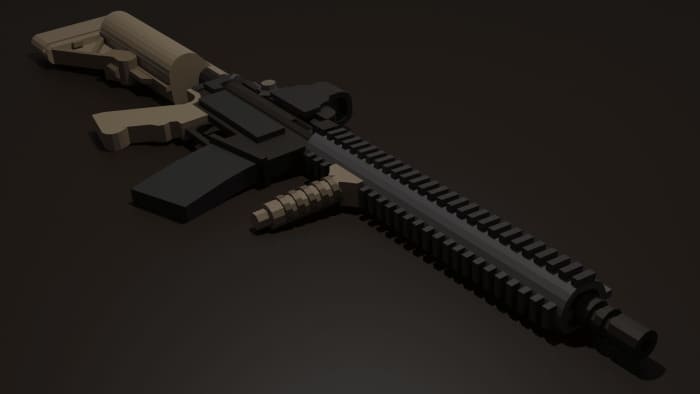 Автоматическая винтовка MK18