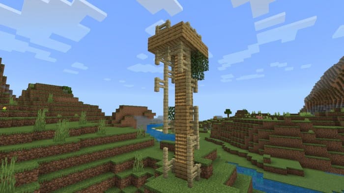 Деревянная сторожевая башня